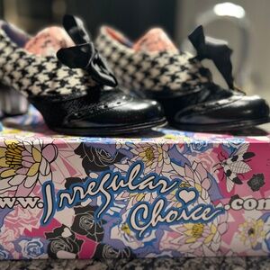 Irregular Choice: Corporate Beauty Houndstooth